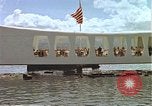 Image of USS Arizona Memorial Honolulu Hawaii USA, 1962, second 26 stock footage video 65675061882