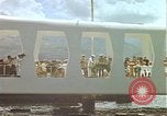 Image of USS Arizona Memorial Honolulu Hawaii USA, 1962, second 28 stock footage video 65675061882