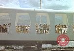 Image of USS Arizona Memorial Honolulu Hawaii USA, 1962, second 29 stock footage video 65675061882