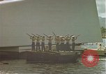 Image of USS Arizona Memorial Honolulu Hawaii USA, 1962, second 50 stock footage video 65675061882