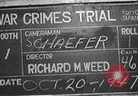 Immagine di Crimini di guerra trial Tokyo Giappone, 1947, secondo 6 filmato di repertorio 65675061886
