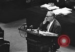 Image of war crimes trial Tokyo Japan, 1947, second 21 stock footage video 65675061888