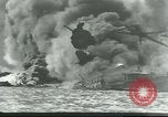 Image of wrecked battleships Pearl Harbor Hawaii USA, 1941, second 3 stock footage video 65675061904
