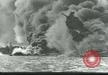 Image of wrecked battleships Pearl Harbor Hawaii USA, 1941, second 5 stock footage video 65675061904