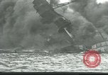 Image of wrecked battleships Pearl Harbor Hawaii USA, 1941, second 9 stock footage video 65675061904