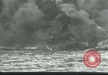 Image of wrecked battleships Pearl Harbor Hawaii USA, 1941, second 10 stock footage video 65675061904