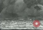 Image of wrecked battleships Pearl Harbor Hawaii USA, 1941, second 13 stock footage video 65675061904