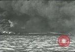 Image of wrecked battleships Pearl Harbor Hawaii USA, 1941, second 16 stock footage video 65675061904
