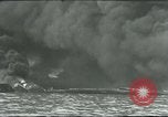 Image of wrecked battleships Pearl Harbor Hawaii USA, 1941, second 17 stock footage video 65675061904