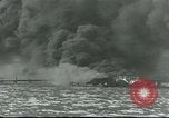 Image of wrecked battleships Pearl Harbor Hawaii USA, 1941, second 20 stock footage video 65675061904