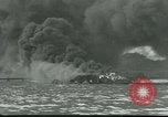 Image of wrecked battleships Pearl Harbor Hawaii USA, 1941, second 21 stock footage video 65675061904