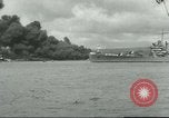 Image of wrecked battleships Pearl Harbor Hawaii USA, 1941, second 22 stock footage video 65675061904