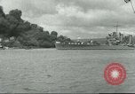 Image of wrecked battleships Pearl Harbor Hawaii USA, 1941, second 26 stock footage video 65675061904