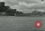 Image of wrecked battleships Pearl Harbor Hawaii USA, 1941, second 29 stock footage video 65675061904