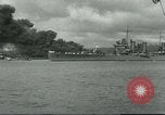Image of wrecked battleships Pearl Harbor Hawaii USA, 1941, second 30 stock footage video 65675061904