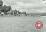 Image of wrecked battleships Pearl Harbor Hawaii USA, 1941, second 48 stock footage video 65675061904