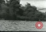 Image of wrecked battleships Pearl Harbor Hawaii USA, 1941, second 60 stock footage video 65675061904