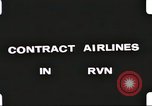 Image of Contract airlines Vietnam, 1967, second 29 stock footage video 65675061935
