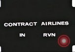 Image of Contract airlines Vietnam, 1967, second 30 stock footage video 65675061935