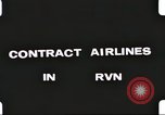 Image of Contract airlines Vietnam, 1967, second 31 stock footage video 65675061935