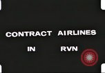 Image of Contract airlines Vietnam, 1967, second 32 stock footage video 65675061935