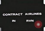 Image of Contract airlines Vietnam, 1967, second 37 stock footage video 65675061935