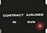 Image of Contract airlines Vietnam, 1967, second 39 stock footage video 65675061935