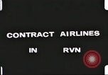 Image of Contract airlines Vietnam, 1967, second 40 stock footage video 65675061935