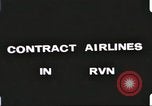 Image of Contract airlines Vietnam, 1967, second 47 stock footage video 65675061935