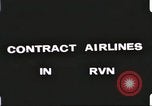 Image of Contract airlines Vietnam, 1967, second 48 stock footage video 65675061935
