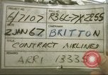 Image of Contract airlines Tan Son Nhut Vietnam, 1967, second 6 stock footage video 65675061937