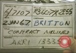 Image of Contract airlines Tan Son Nhut Vietnam, 1967, second 7 stock footage video 65675061937