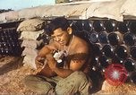 Image of 1st Infantry Division Lai Khe South Vietnam, 1968, second 3 stock footage video 65675062037