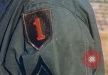 Image of 1st Infantry Division Lai Khe South Vietnam, 1968, second 50 stock footage video 65675062037