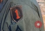 Image of 1st Infantry Division Lai Khe South Vietnam, 1968, second 51 stock footage video 65675062037