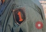 Image of 1st Infantry Division Lai Khe South Vietnam, 1968, second 52 stock footage video 65675062037