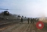 Image of 1st Infantry Division Lai Khe South Vietnam, 1968, second 32 stock footage video 65675062040