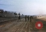 Image of 1st Infantry Division Lai Khe South Vietnam, 1968, second 33 stock footage video 65675062040