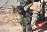 Image of 1st Infantry Division Lai Khe South Vietnam, 1968, second 30 stock footage video 65675062041