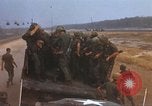 Standbild 1 Infanterie Division Lai Khe Süd Vietnam, 1968, aus Sekunde 43 historischem Filmmaterial Videoclip 65675062042