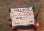 Image of Chaplain Angelo Liteky South Vietnam, 1968, second 4 stock footage video 65675062053