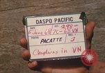 Image of Chaplain Angelo Liteky South Vietnam, 1968, second 8 stock footage video 65675062053
