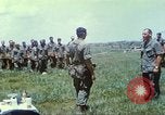 Image of Memorial ceremony for fallen of 199th Light Infantry Brigade South Vietnam, 1968, second 34 stock footage video 65675062054