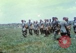Image of Memorial ceremony for fallen of 199th Light Infantry Brigade South Vietnam, 1968, second 39 stock footage video 65675062054