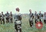 Image of Memorial ceremony for fallen of 199th Light Infantry Brigade South Vietnam, 1968, second 47 stock footage video 65675062054