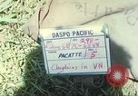 Image of Chaplain Angelo Liteky South Vietnam, 1968, second 6 stock footage video 65675062055