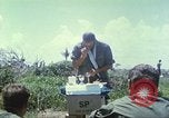 Image of Chaplain ministering to 199th Light Infantry Brigade South Vietnam, 1968, second 20 stock footage video 65675062056
