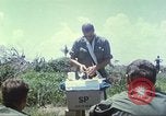 Image of Chaplain ministering to 199th Light Infantry Brigade South Vietnam, 1968, second 29 stock footage video 65675062056