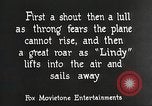 Image of Charles Lindbergh Long Island New York USA, 1927, second 40 stock footage video 65675062074