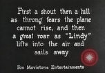 Image of Charles Lindbergh Long Island New York USA, 1927, second 46 stock footage video 65675062074